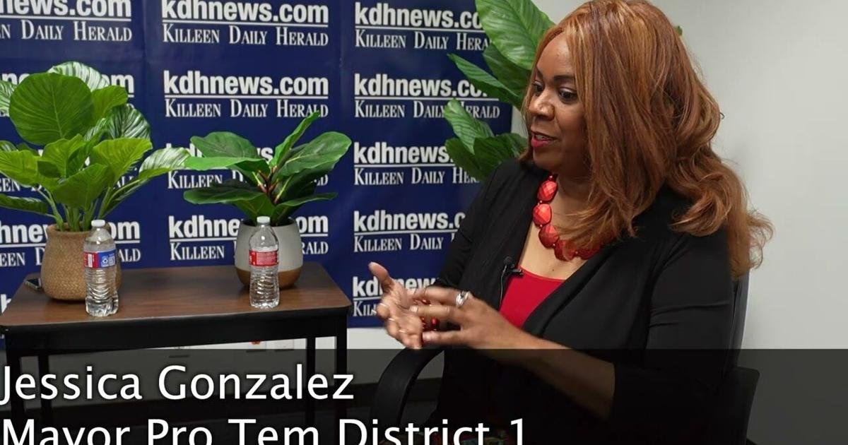Jessica A. Gonzalez speaking at a local public address
