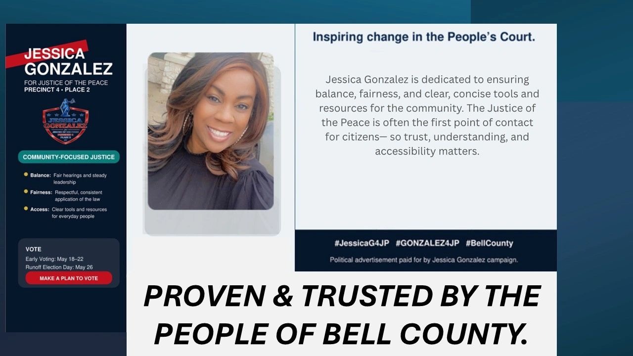 Jessica A. Gonzalez – official candidate photo